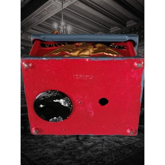 Vintage Cast Iron Penny Bank Vintgage Mechanical Working Uncle Sam Bank - Picture 8 of 10